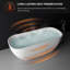 Baignoire de trempage autoportante 67 po. X 30 po. 67 po x 30 po-106949078