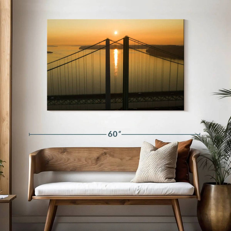 Lilie Puget Sound Bridge, 32" H x 48" W