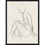 Woman's Lines Print by Ryan Brown-1652722523