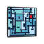«Urban Abstract For Ot» par Barruf, impression sur toile tendue-31927177-73618953-73618954