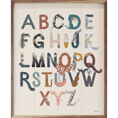 Alphabet A To Z By Becky Thorns