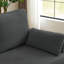 Canapé modulaire rembourré avec repose-pieds 101 po Corduroy-2111388144
