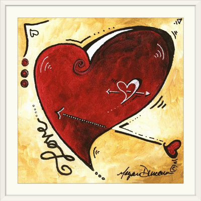 «Pop of Love No.1- Love Beats Strong» par Ethan, reproduction d'art