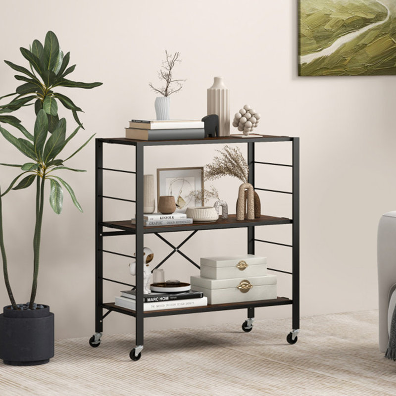 Ahmauri Metal Bar Cart
