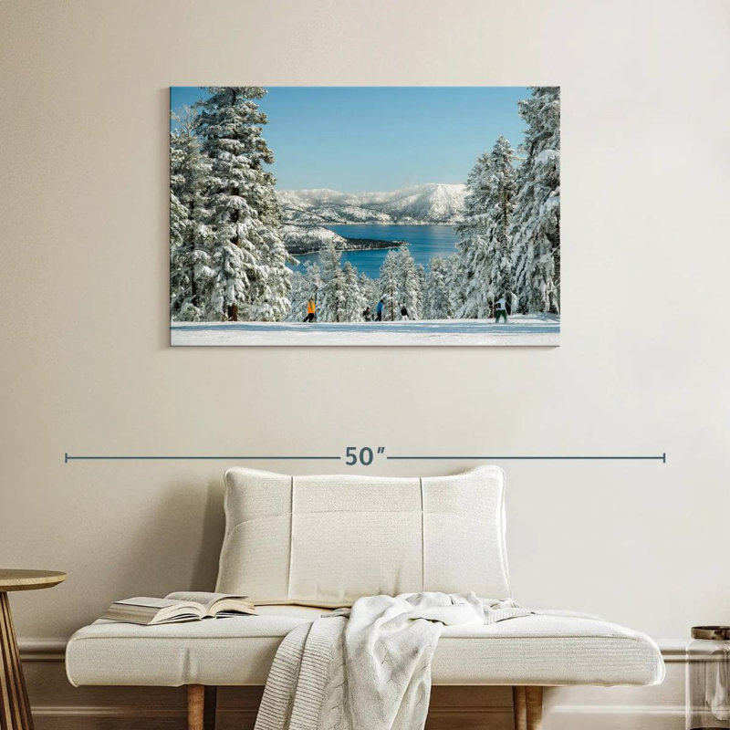 Siroe Winter Tahoe Skiing, H 26 po x l 39 po