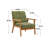 Accent Chairs Set Of 2 With Side Table