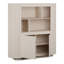 Chanceton 162cm Shelving Cabinet with Open Display
