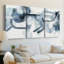 Série ABSTRACT DCCXLIX - Toile tendue sur mesure - 3 pièces-936014188