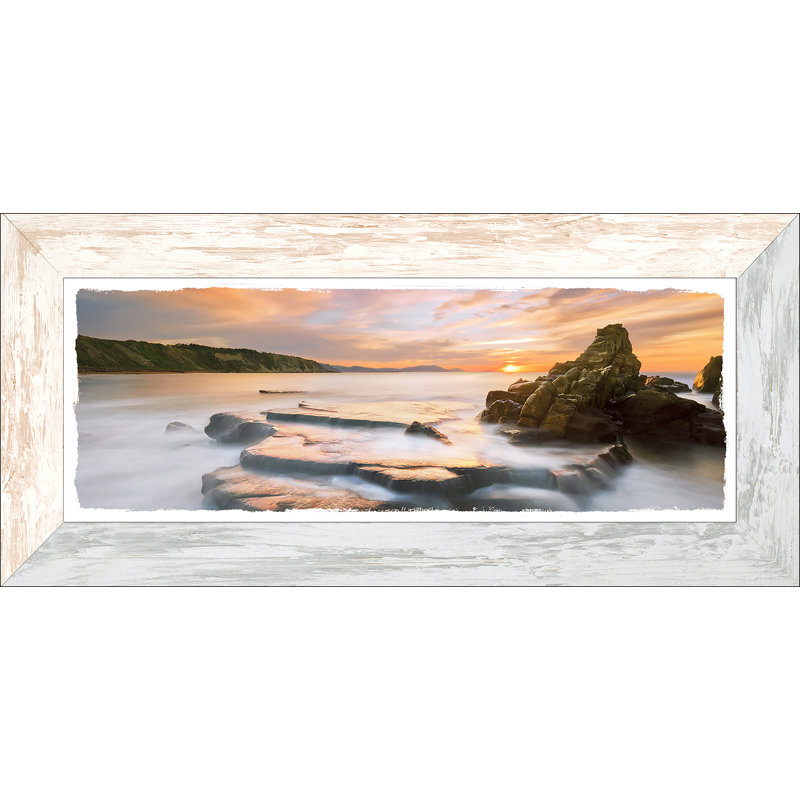 Yellow & Red Sky II - Single Picture Frame Print