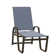 Holna Outdoor Rust-Resistant Metal Chaise Lounge