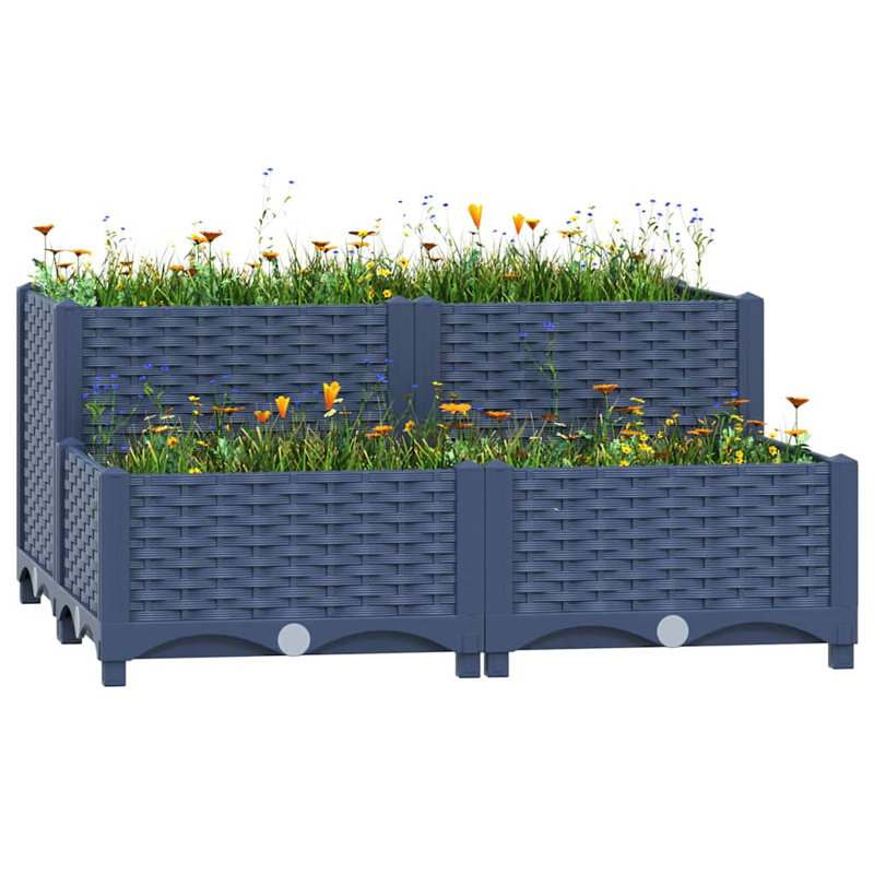 Bosonohy Raised Garden Bed, Grey