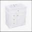 Meuble-lavabo de 30 pouces avec lavabo, plusieurs solutions de rangement, porte à fermeture douce et élégant-1286404750