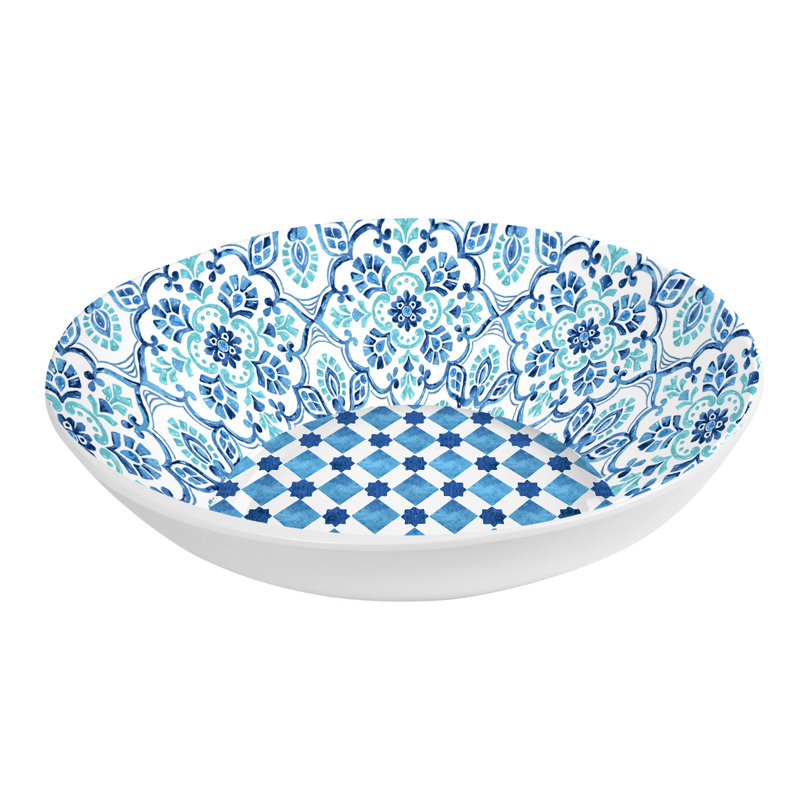 Gillian Melamine Dinnerware Set 15 Piece - Service for 8