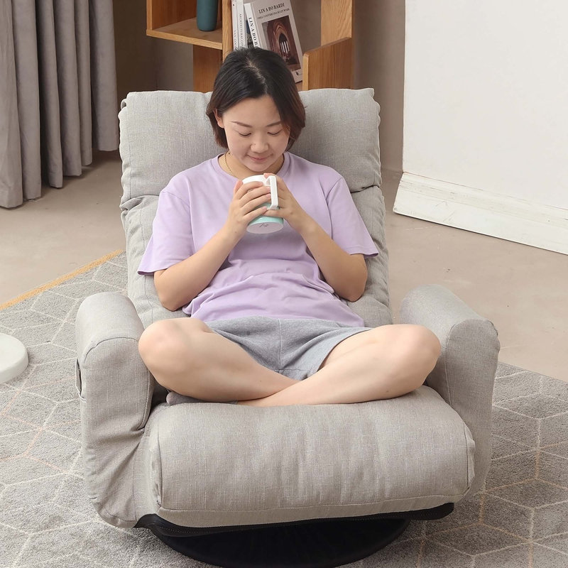 Versatile Rotatable Sofa Chair with Adjustable Head and Waist for Ultimate Relaxation