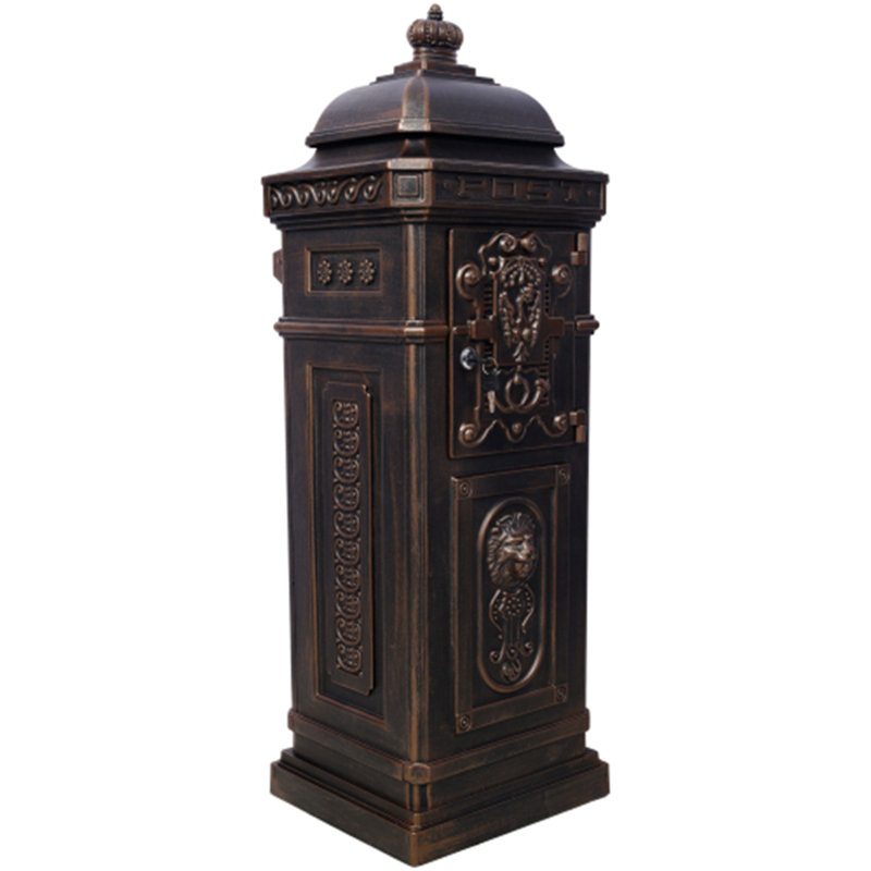 Boîte aux lettres de grande capacité, Bronze