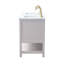 Ensemble de meuble-lavabo double 54 po Vicini-1808320031