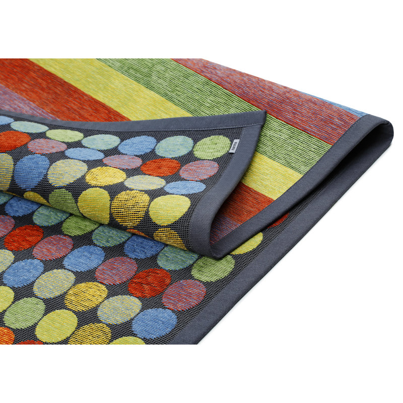 Railsback Geometric Hand Woven Area Rug, Rectangle 100 x 160cm
