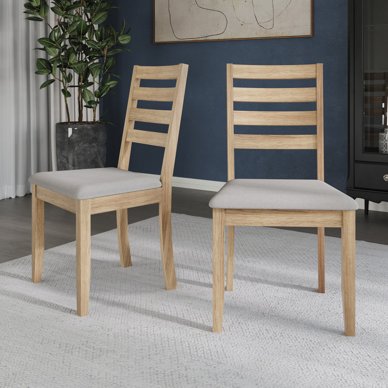 Chaise Ocossio, Chêne naturel