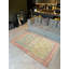 Tapis décoratif à motif floral rétro vert et bleu Barcelona Collection-1036984904