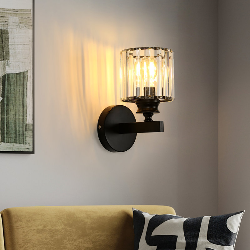 Adja Crystal Flush Mounted Sconce