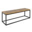 Banc industriel en bois et métal