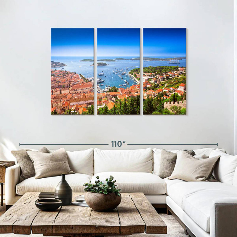 Gillard Hvar In Croatia, 48" H x 74" W