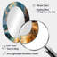 Green and Blue Coastal Escapes - Miroir mural ovale vert-4516409