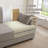 84'' W Modern T Cushion Upholstered Recessed Arm Sofa-468675310