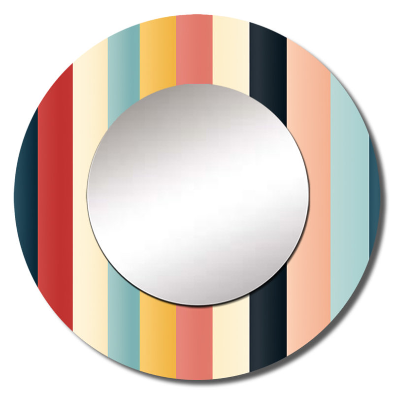 Ruzanna Colorful Nostalgia Striped, 29 po x 29 po