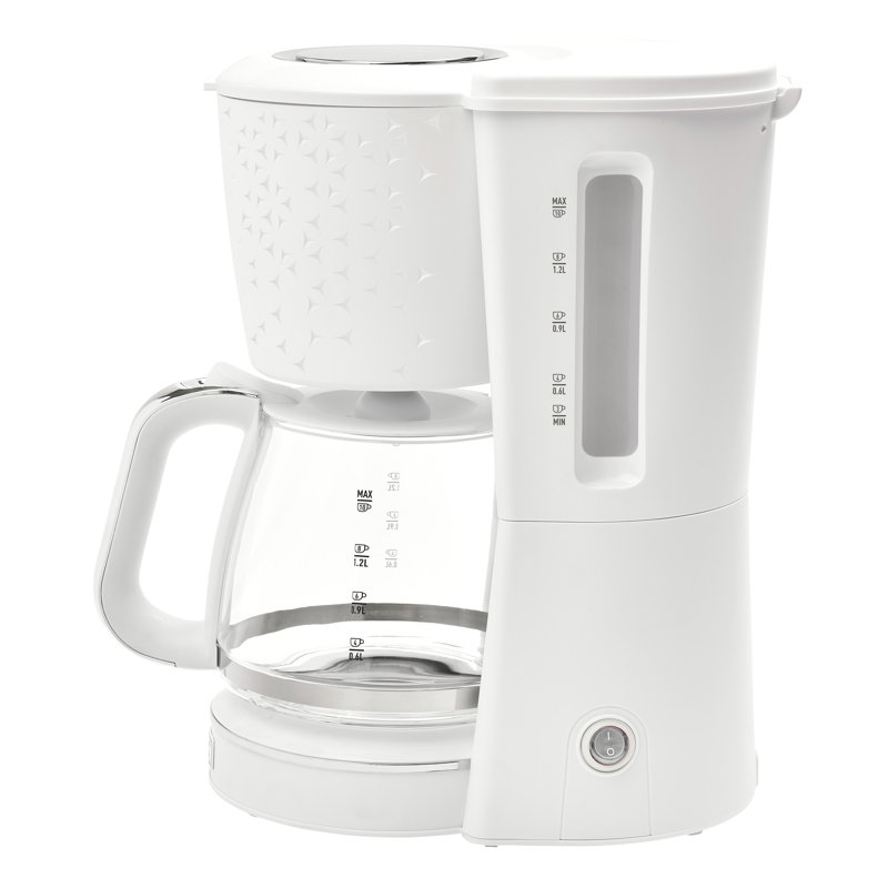 HADEN Starbeck 10 Cup Coffee Machine, White