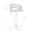 Tabouret tournant à hauteur réglable
