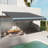 Outsunny Polyester Cover Retractable Patio Awning-97850776-97850775-97850777
