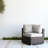 Wicker Sectional Corner - Brown-843880408-843880415