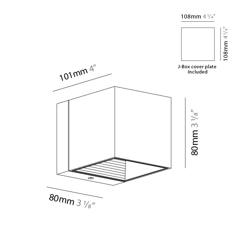 Dau Single Surface, Matte White Lacquer