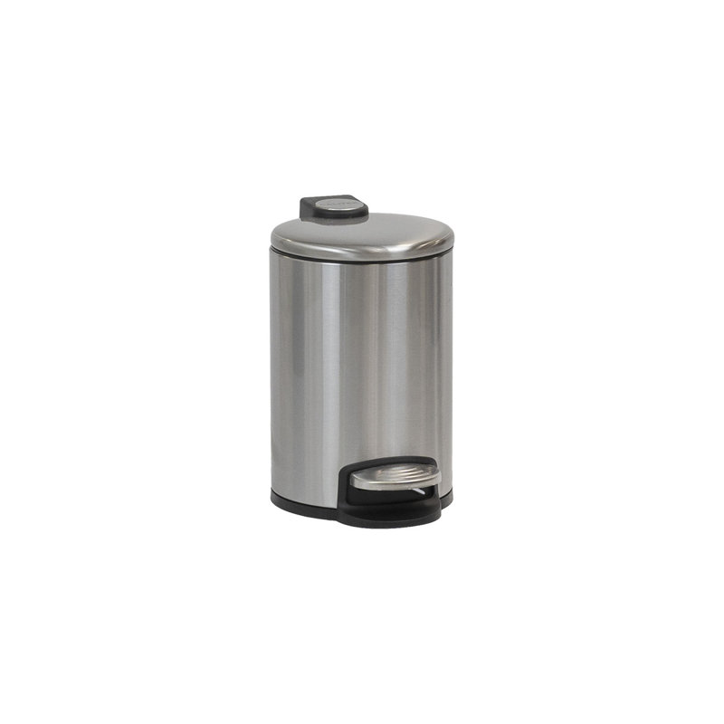 Yeung Steel Step On Kitchen Trash Can, 3