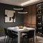 Huyet Single Light Dimmable LED Pendant-71027343-71027342