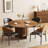 Fermin 59.05 Inch Round Dining Table Set-786134725-786134724