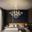66 - Light LED Crystal Chandelier-1673907617