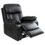 Faux Leather Heated Massage Chair-37674051-37674050