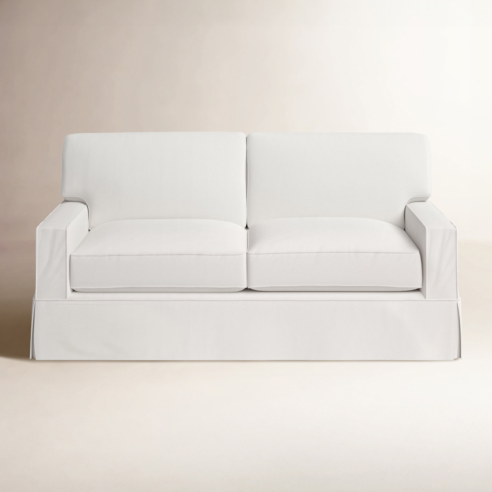 Taylor 78'' Slipcovered Sofa, Bayou Off White Canvas