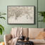 Rétro esquisse-LII - reproduction de cadre flottant sur toile-973052124-973052123