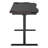 Greeno Adjustable Solid Wood Top Metal Base Computer Desk