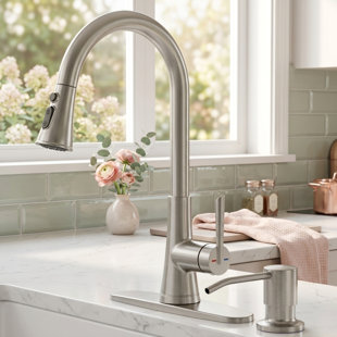 Pull Down Kitchen Faucet