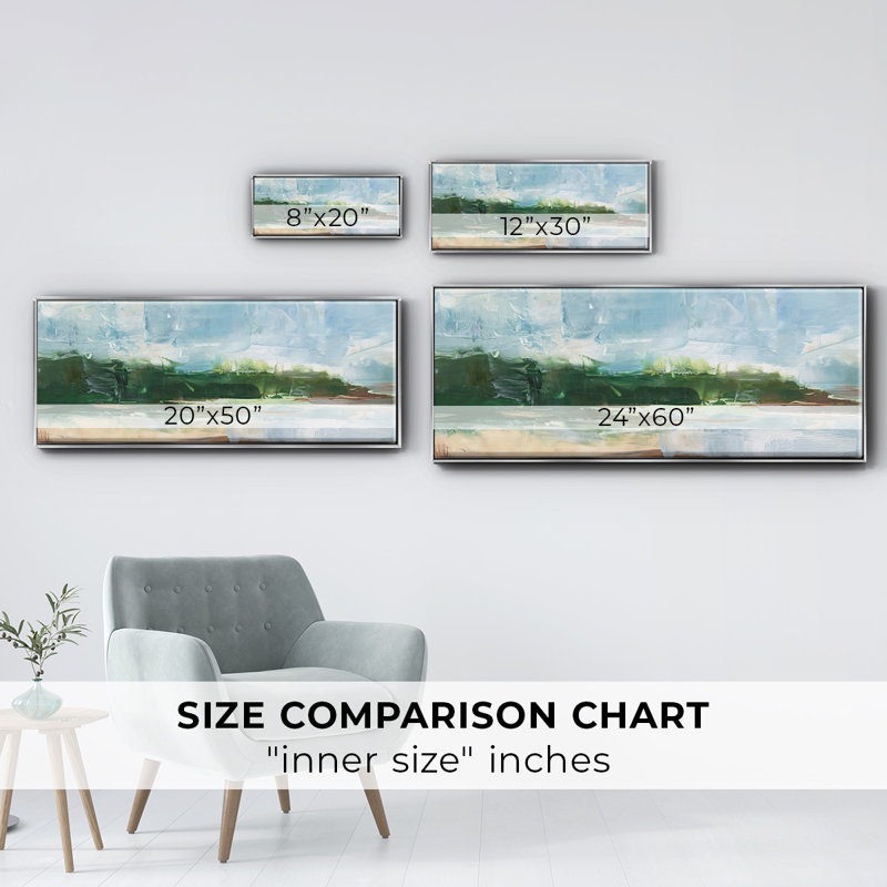 Tropical Shore II - toile encadrée