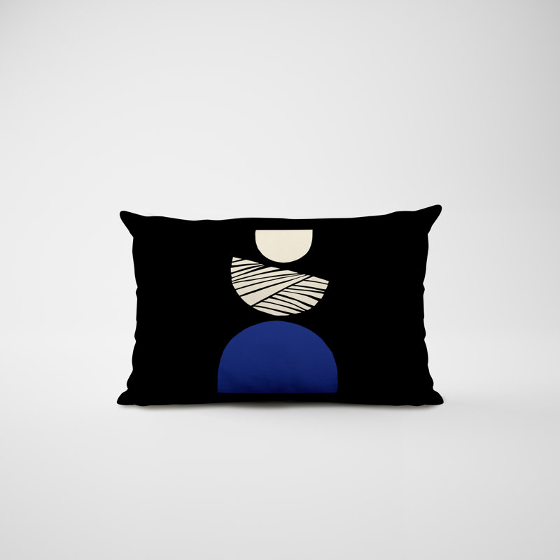 Polyester / Mélange de polyester Housse de coussin rectangulaire intérieure / extérieure lombaire et insert