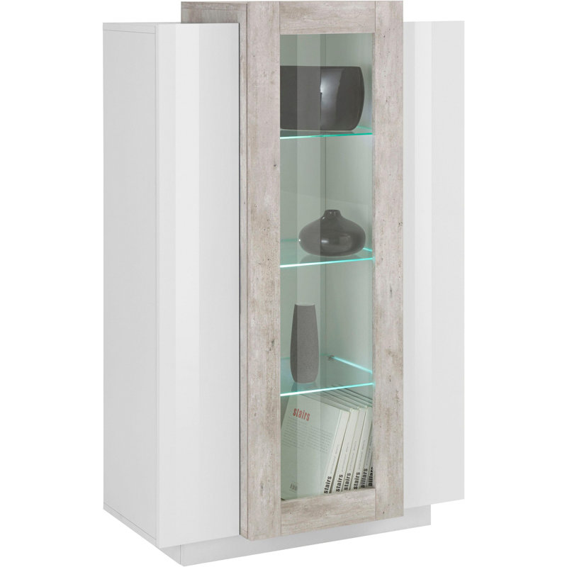 Nostrand 80cm Sideboard, White/Lavish White