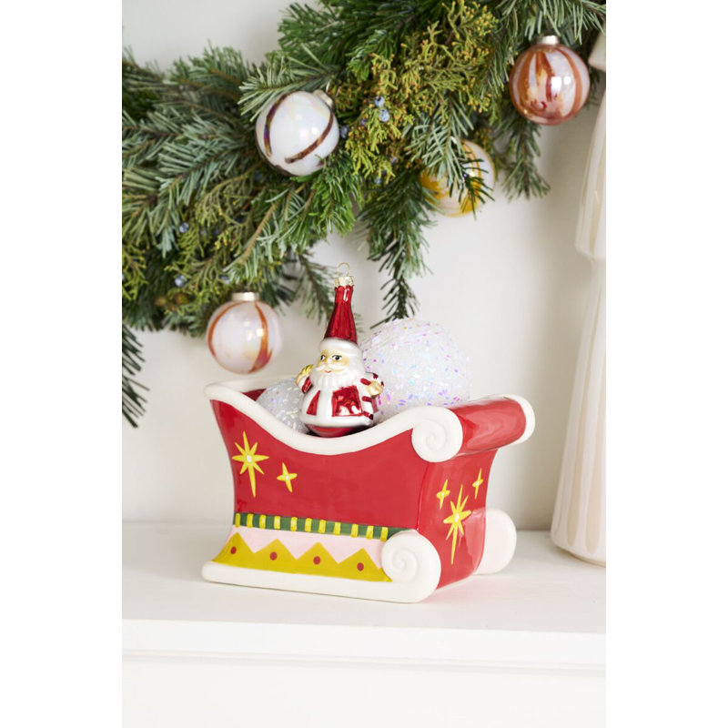 Sleigh Planter 8.25"x 4.25"x 5