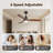 Nicola 52'' 3 - Blade Modern Ceiling Fan with Remote Control and Light Kit-1194857035