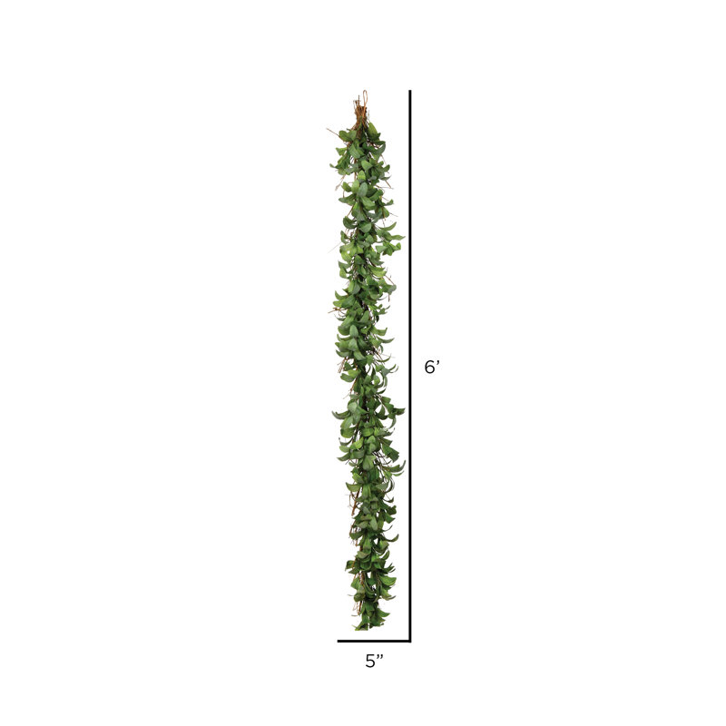 72'' in. Faux Lamb's Ear Garland