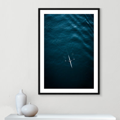 Armadi Rowing Solo - Picture Frame Photograph on Paper